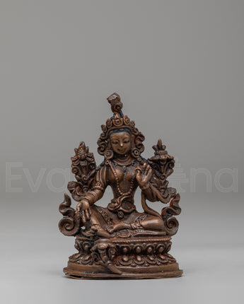 Divine Green Tara Deity Statue