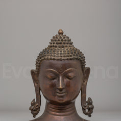 Enlightened Buddha Head Decor