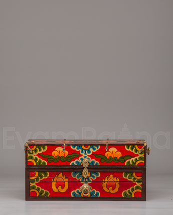 Spiritual Handcrafted Altar Box with Deity