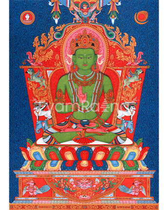 amoghasiddhi-buddha-thangka-print