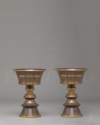 Sacred Buddhist Flame Butter Lamp
