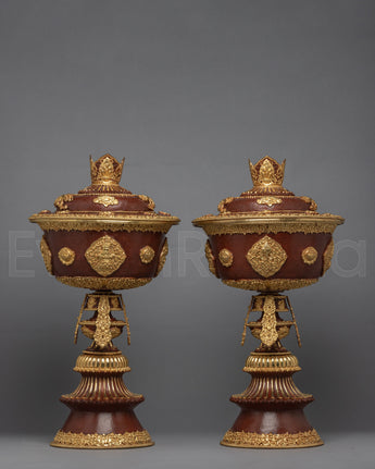 Butter Lamp Set