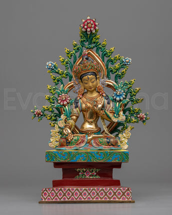 White Tara Statue