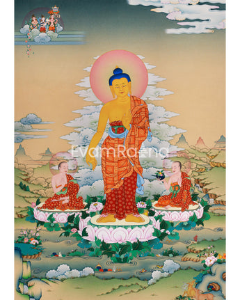 Buddha Shakyamuni Canvas Print