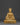 24K Gold Gilded Gampopa Statue