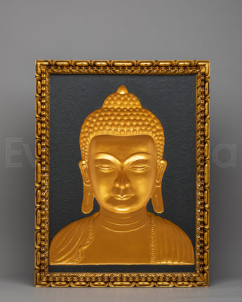 Buddha Head Thangka