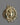 Brass Sun and Moon Decor