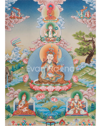 Guru Rinpoche, Padmasambhava Canvas Print |