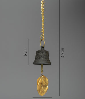 Bronze Hanging Bell | Revered Symbol with Melodious Vibratio