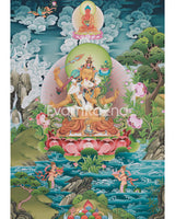 Bodhisattva of Wisdom (Manjushri) with Consort