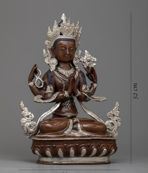 Chenrezig Meditation Statue | Enhance Your Spiritual Journey