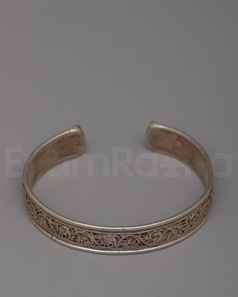 Silver Cuff Bracelet
