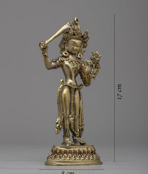 Standing Manjushri Statue | Adorn Your Space with Statue