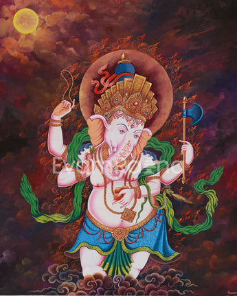 Ganesha Canvas Print