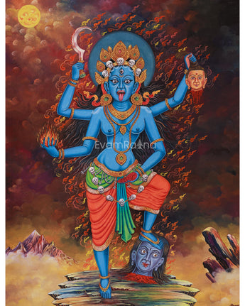 fierce-goddess-kali-thangka-print