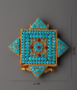 Handmade Buddhist Ghau | Sacred Artistry and Spiritual Protection