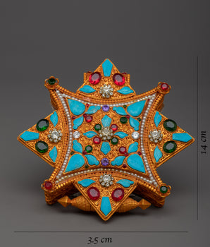 Handcrafted Copper Ghau Storage Box | Convenient and Stylish Storage Solution