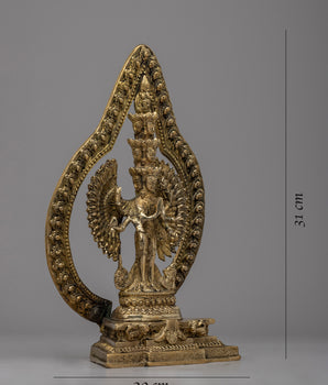1000 Armed Chenrezig Bodhisattva Statue | Himalayan Buddhism Sculpture