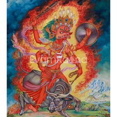 Goddess Varahi Thangka Print