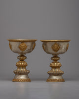 Butter Lamp Offering Prayer Set