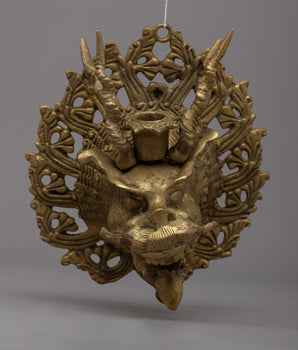 Yamantaka Wall-Hanging Candle Stand | Symbolic Illumination and Protection