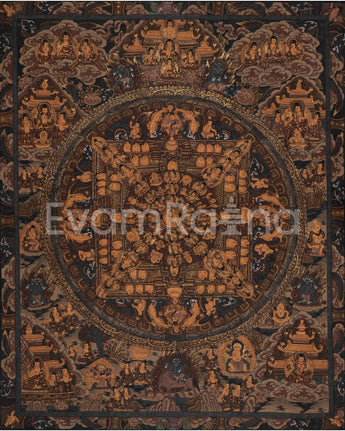 Deity Mandala Thangka