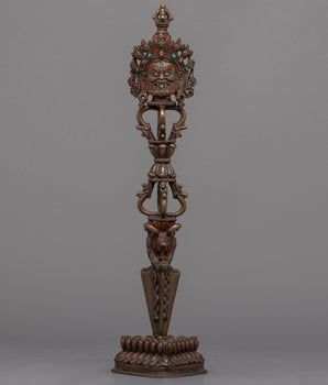 Oxidized Copper Phurba