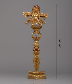 Authentic Garuda Phurba | Sacred Tibetan Dagger for Protection & Spiritual Practices