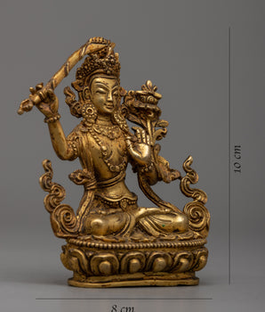 Manjushri Sadhana Statue | Embodying the Enlightened Mind of the Bodhisattva