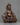 dzambhala-chocolate oxidized statue