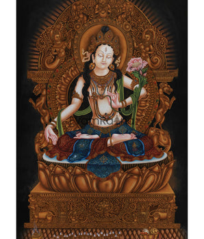 White Tara on Majestic Throne