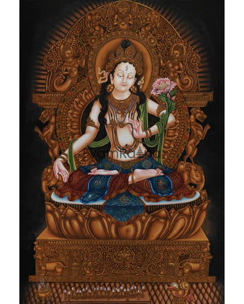 White Tara on Majestic Throne
