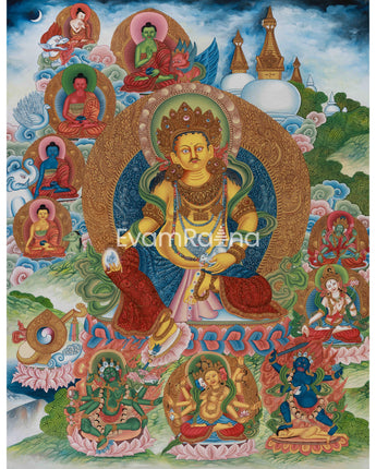 Deity of Wealth, Yellow Dzambhala