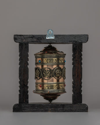 Authentic Tibetan Prayer Wheel