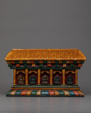 Wooden Altar Box Statue