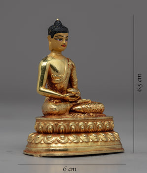 Introducing the Tiny Amitabha Buddha Statue | Your Pocket-Sized Beacon of Enlightenment