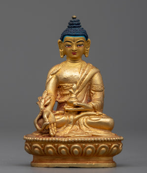 Tiny Machine Made Medicine Buddha Statue