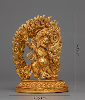 Machine Made Vajrapani Statue | Machine Precision Buddhist Art
