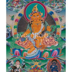 The Five Dzambhala Thangka