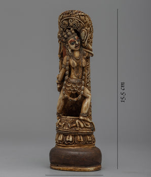 Vajrayogini Bone Stamp | Sacred Tool for Spiritual Seal and Blessings