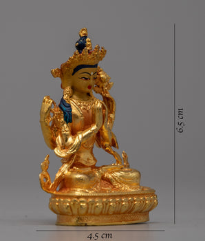 Machine Made Chenrezig Statue | Spiritual Enlightenment Art