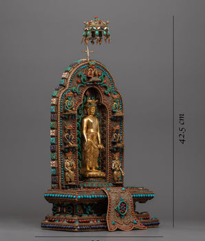 The Bodhisattva Avalokiteshvara Statue | Tibetan Buddhist Decor for Harmony