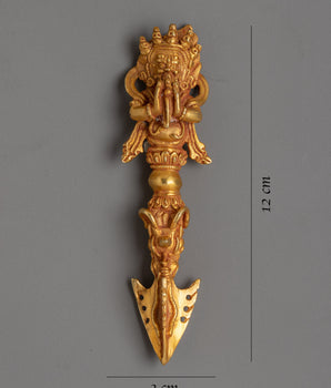 Ceremonial Phurba Dagger | Invoking Spiritual Forces with Ritualistic Precision