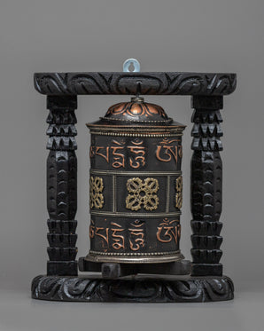 Wooden Prayer Wheel