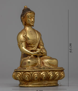 Spiritual Amitabha Buddha Statue | Handcrafted with Care