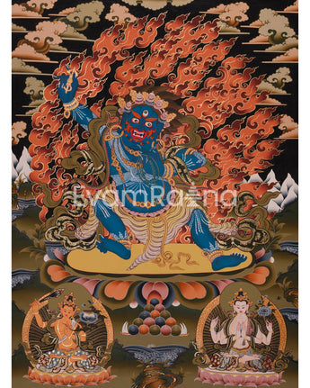 Traditional Three Bodhisattvas