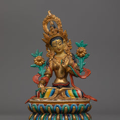 white-tara-handcrafted-small-colored