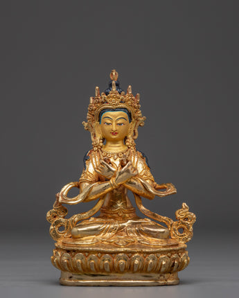 Vajradhara with Bell and Vajra Statue