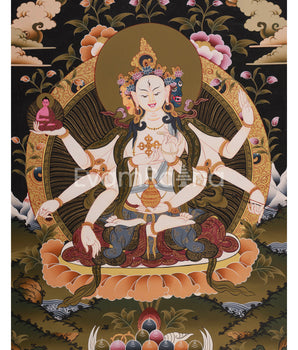 Namgyalma, The Long-Life Goddess Thangka