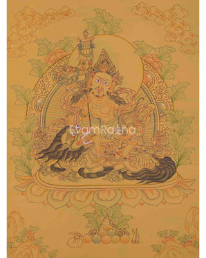 Namtoshe Thangka with Yellow Background